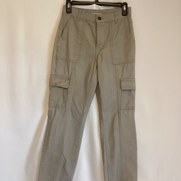 Sincerly Jules Cargo Pants –TAN Size 3, Cotton Utility Style - Picture 1 of 2